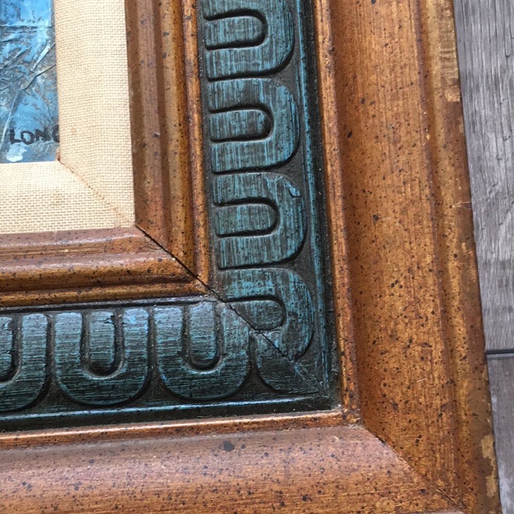 Beautiful vintage painting painting. - Picture 3 of 12